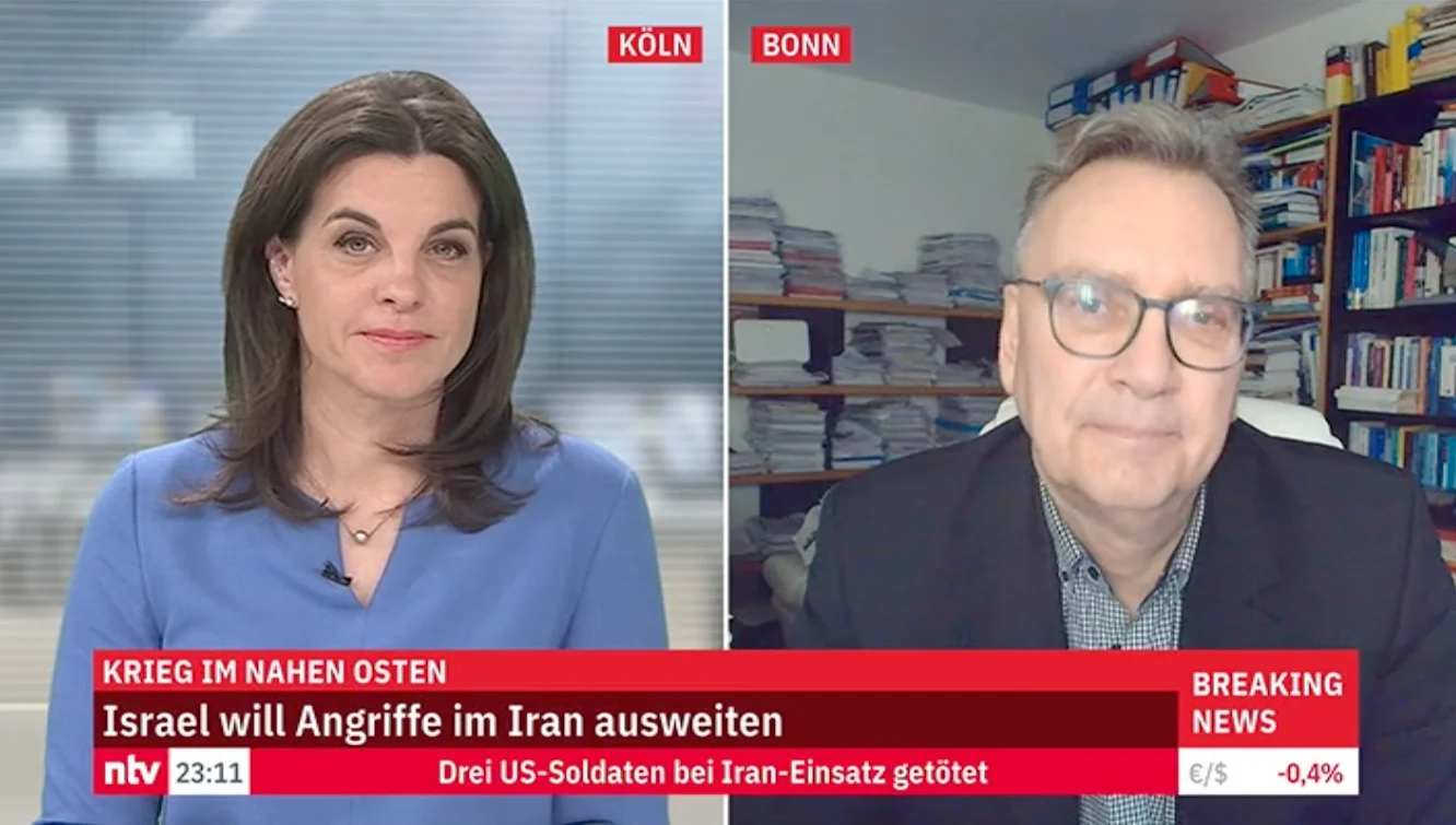 Dr. Frank Umbach bei n-tv