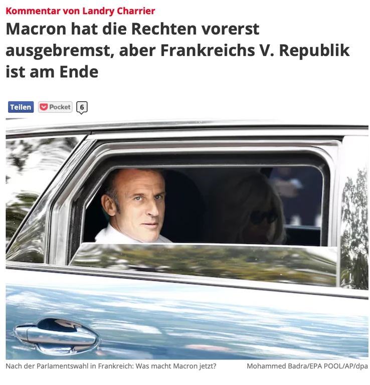 Dr. Charrier im Focus Online