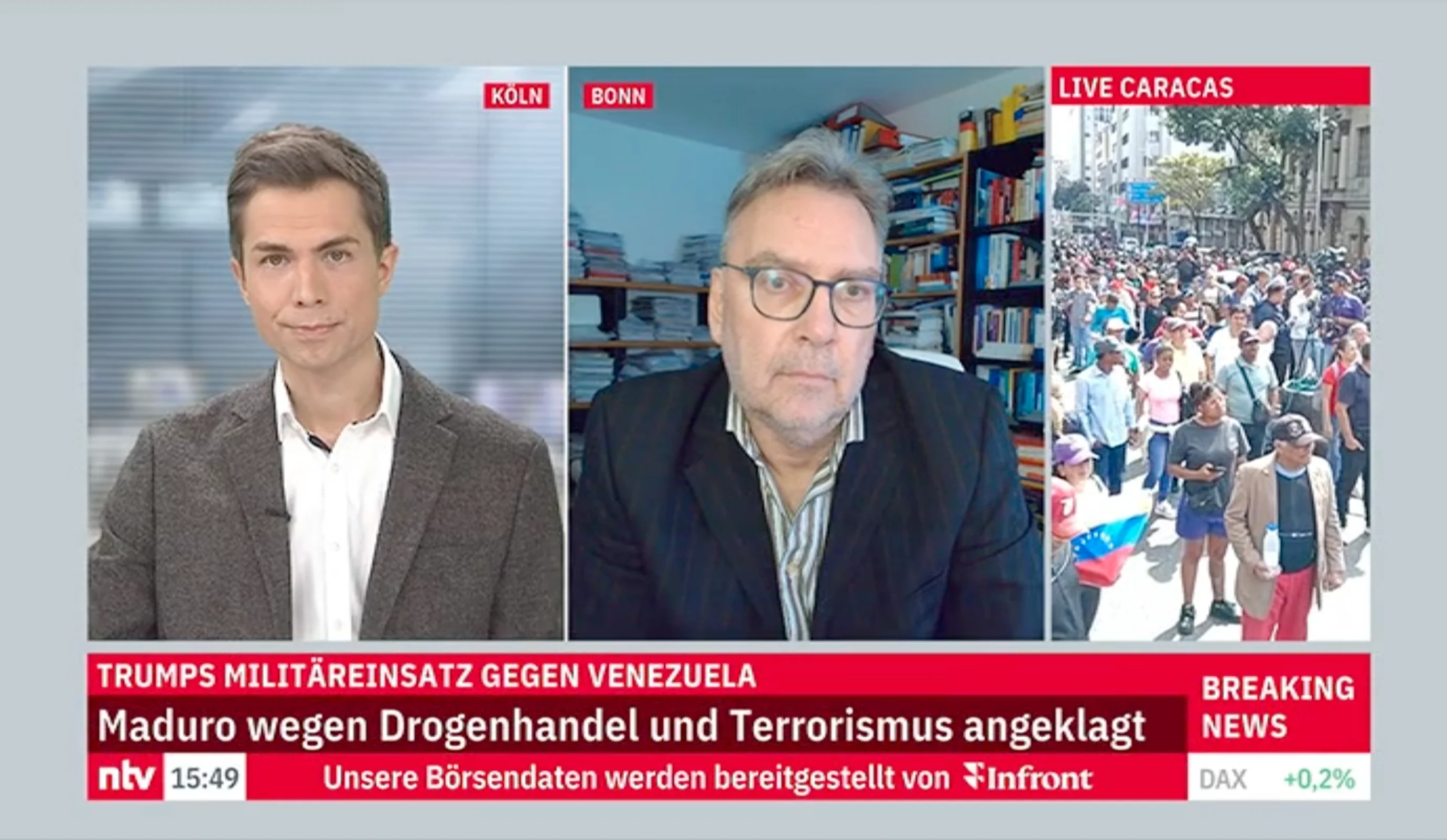 Dr. Frank Umbach zur Entführung von Nicolás Maduro