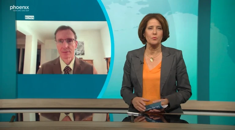 Dr. Joachim Weber bei Phoenix der tag.