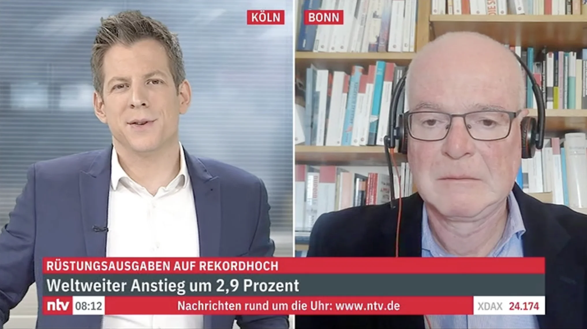 Prof. Dr. Andreas Heinemann-Grüder im Interview mit n-tv