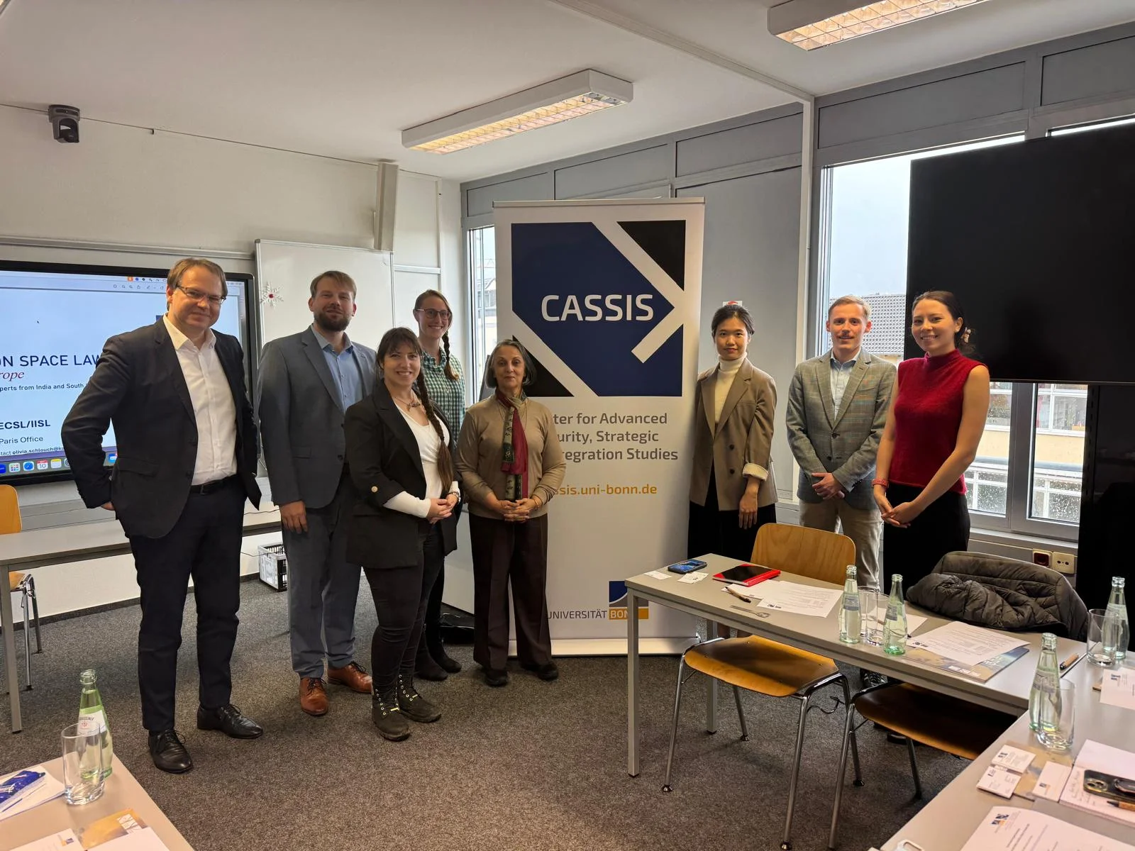 Hochrangiger Lunch-Talk zum Thema Weltraumpolitik und Weltraumsicherheit am CASSIS