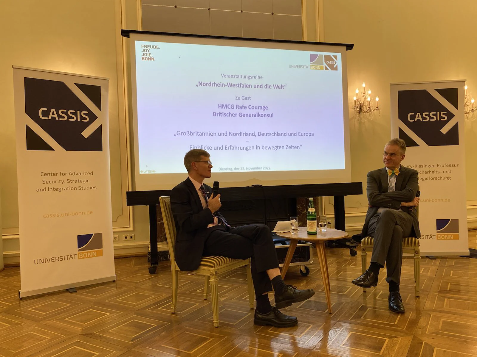 Rafe Courage und Ulrich Schlie