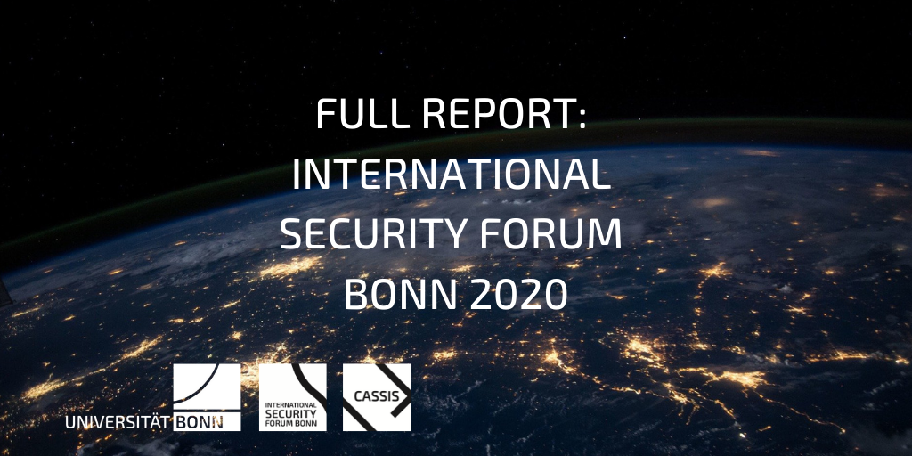 International Security Forum Bonn 2020
