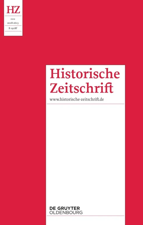 Historische Zeitschrift, Bd. 322, Heft 2