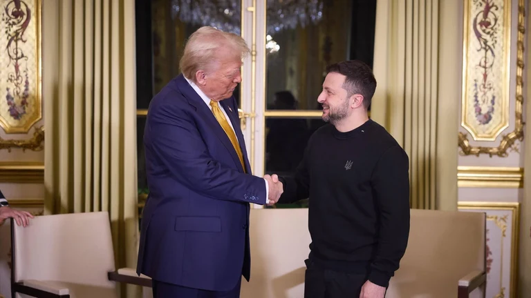 US-President Trump and Ukrainian President Volodymyr Zelenskyy.