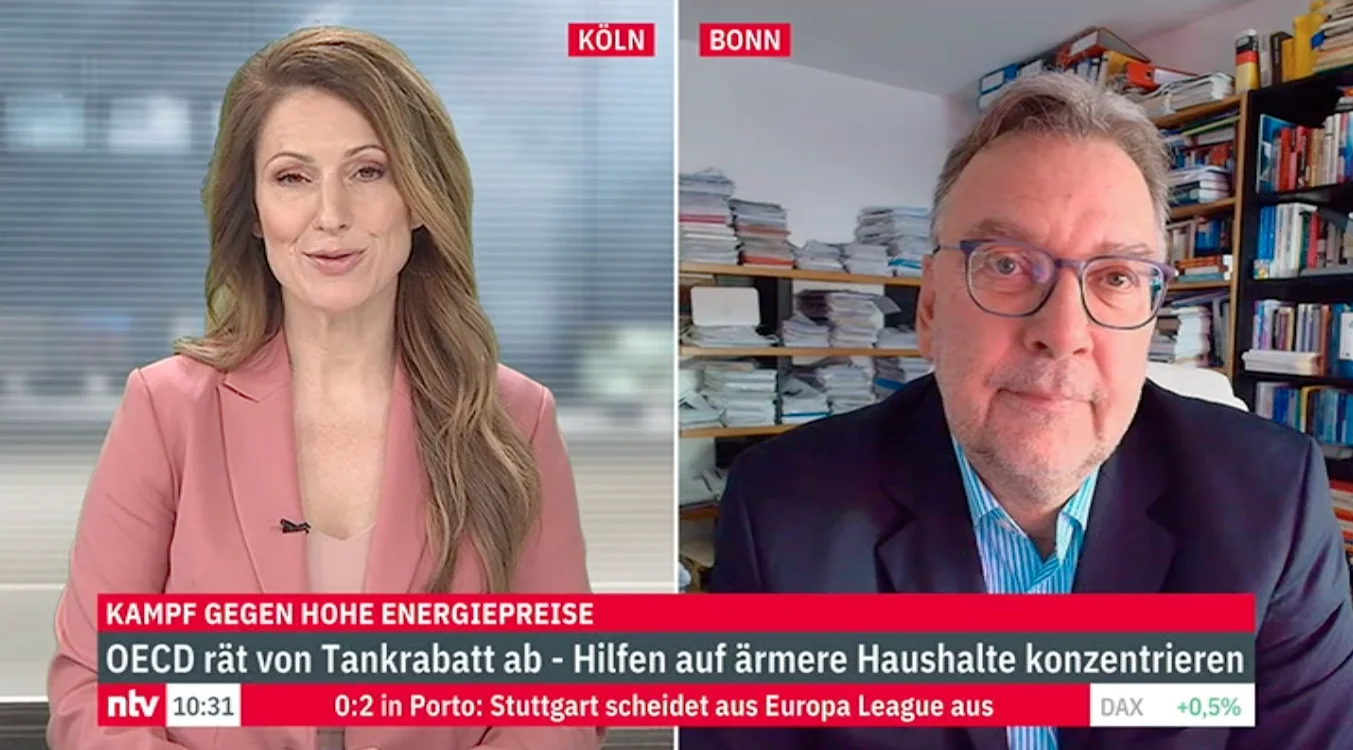 Dr. Frank Umbach on n-tv