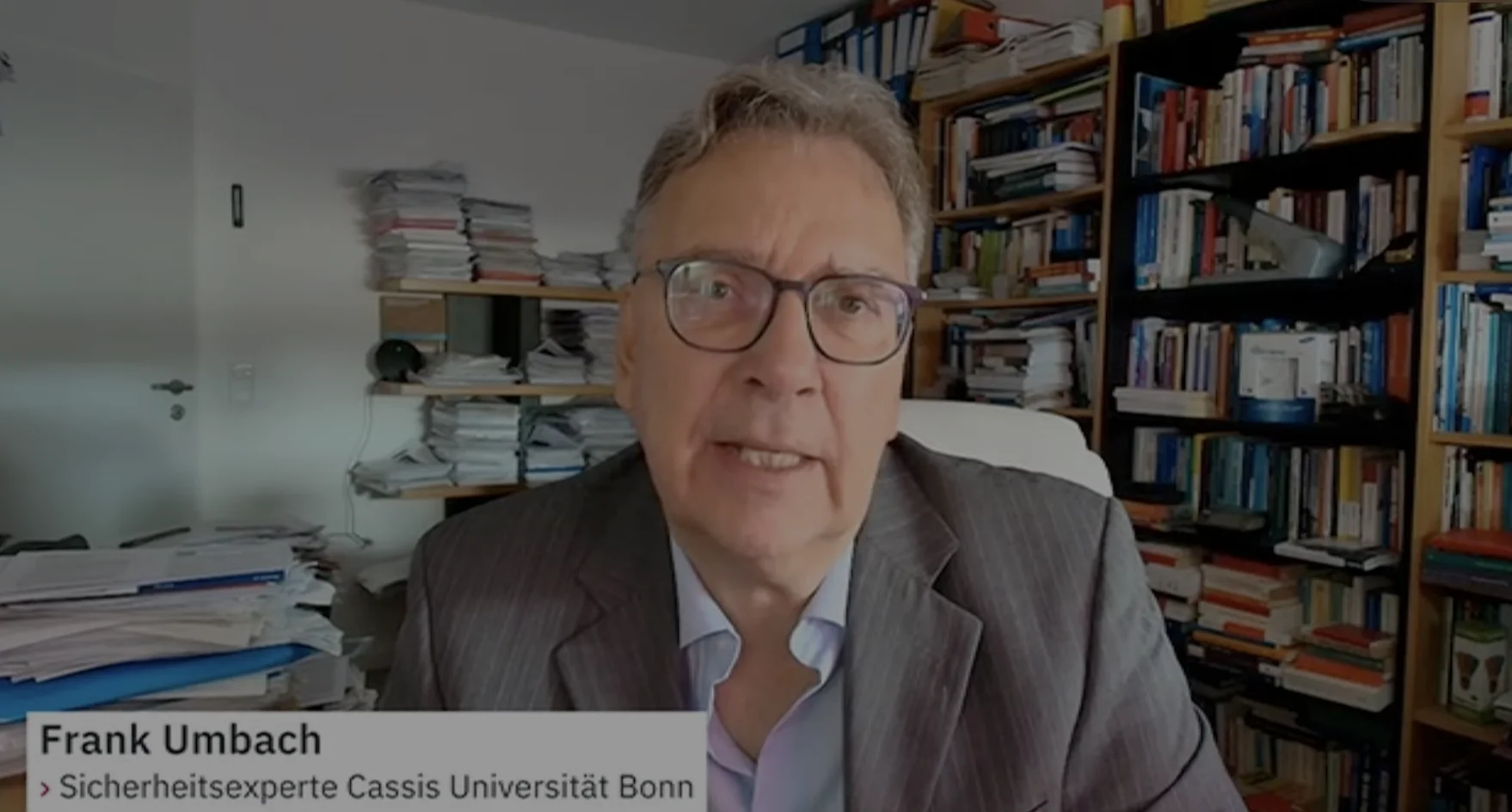 Dr. Frank Umbach bei ntv zum Thema der Bedrohungslage deutscher kritischer Infrastruktur