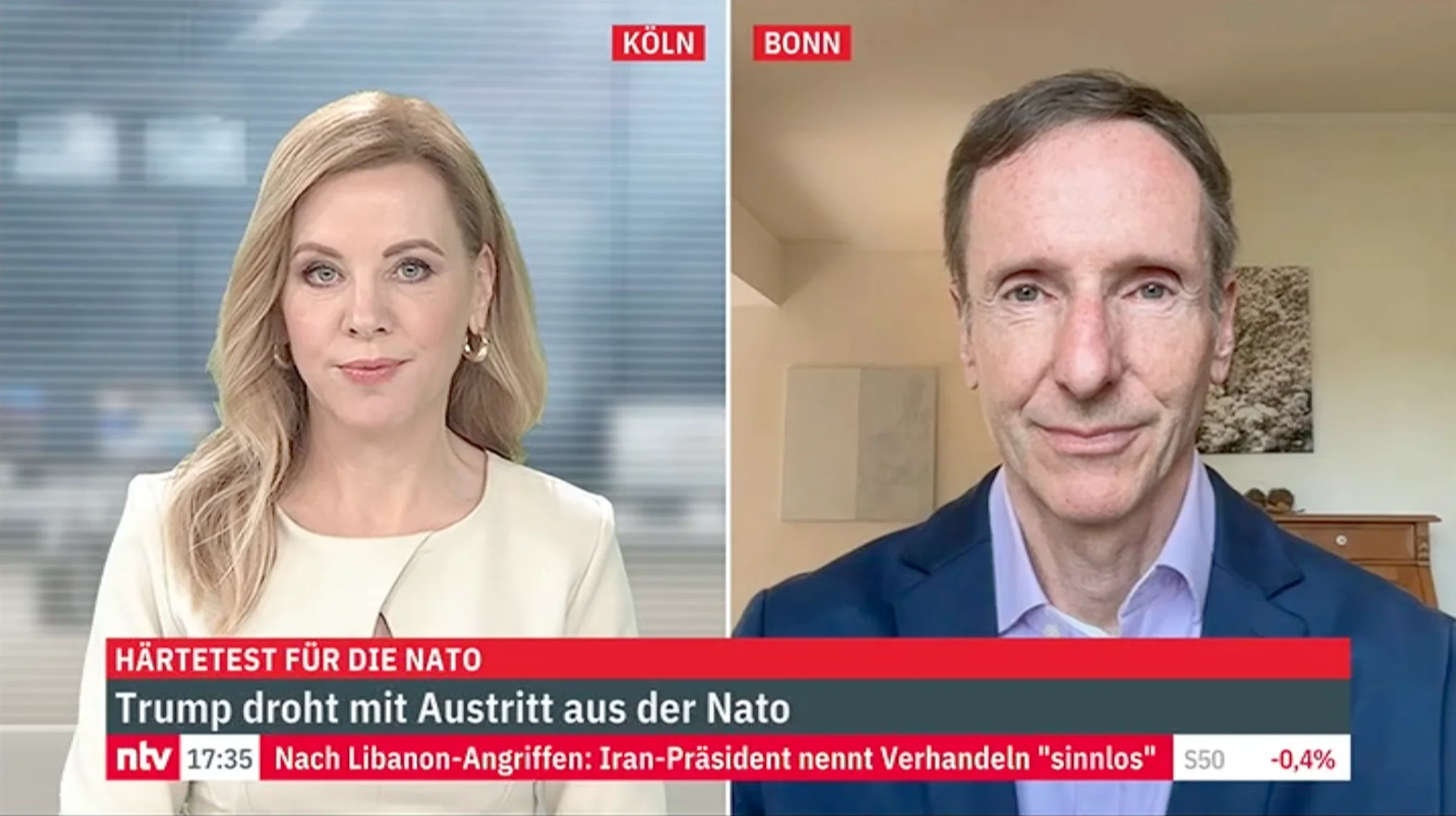 Dr. Joachim Weber bei n-tv
