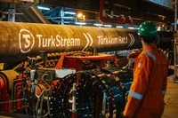 The gas pipeline TurkStream.