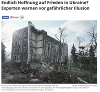 Hans-Dieter Heumann in Focus Online on the Danger of Flawed Peace Negotiations and False Hopes for Ukraine and Europe