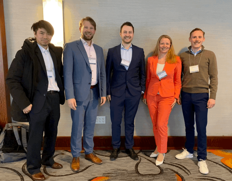 The CASSIS-team at the ISA. F.l.t.r. Yen-Chi Lu, Prof. Dr. Maximilian Mayer, Philip Nock, PD Dr. Antje Nötzold, Maximilian Schranner (Nelson Quame is not in the picture).