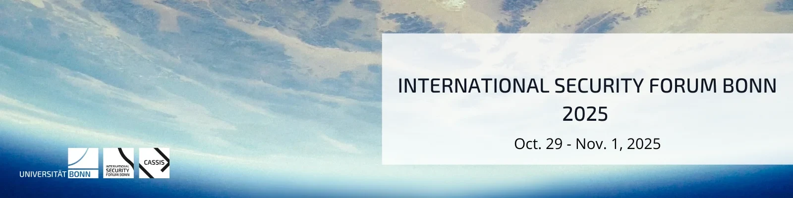 International Security Forum Bonn 2025