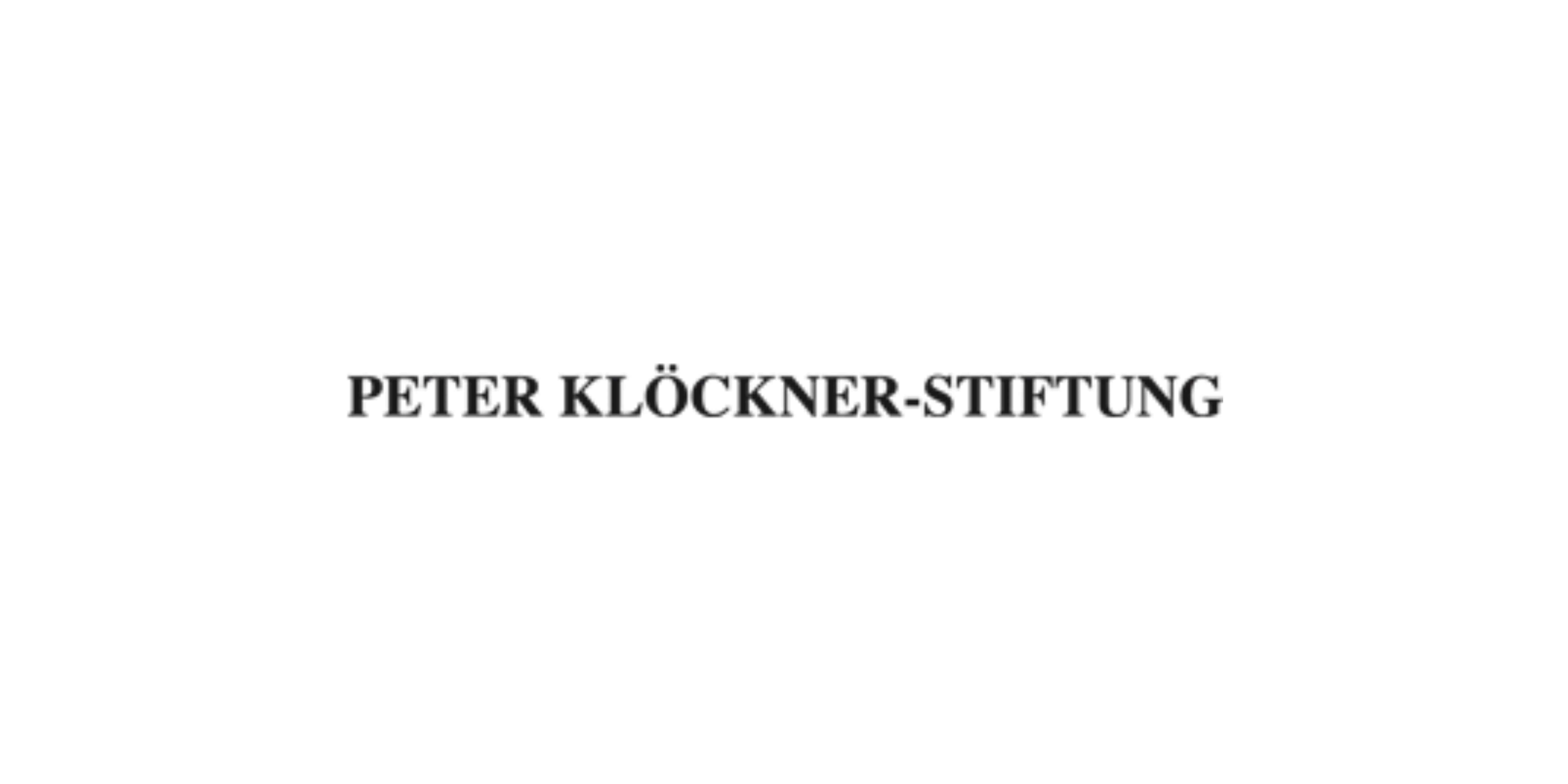 Peter Klöckner Stiftung.png
