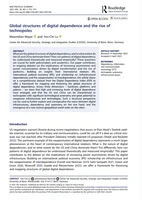 Global structures of digital dependence