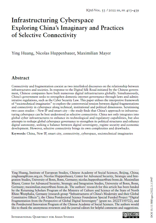 International Quarterly for Asian Studies