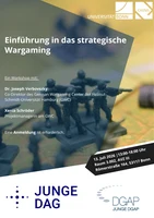 13. Juli Einführung Wargame