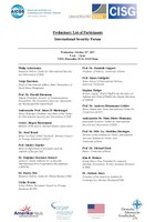 ISFB 2017 Participants